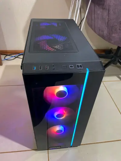 PC gamer Xeon 10 núcleos, 1050ti, 16gb ram - miniatura 2