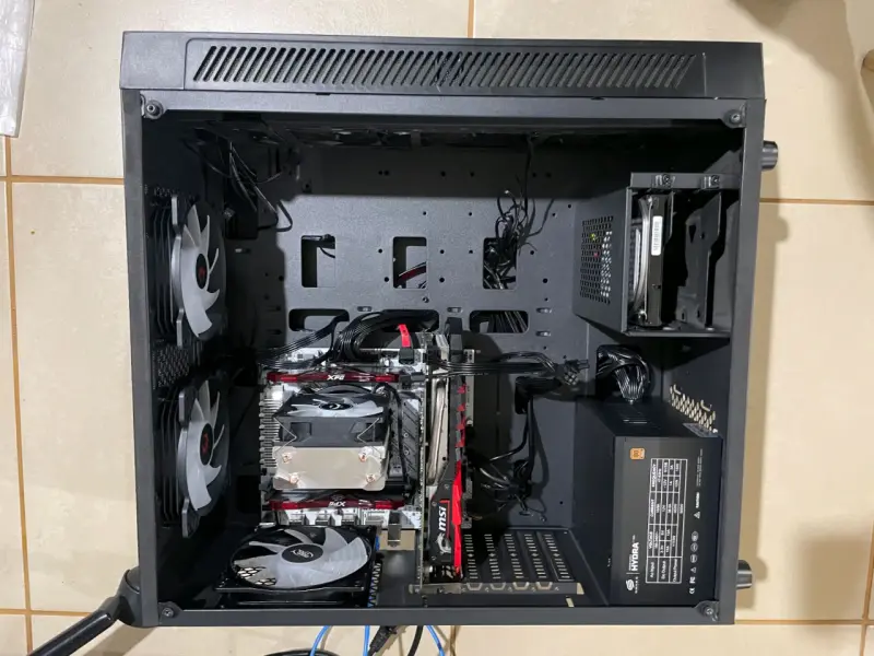 PC gamer Xeon 10 núcleos, 1050ti, 16gb ram - 3