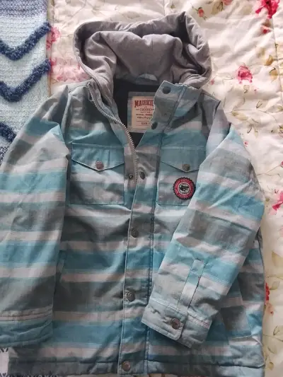 Chaqueta impermeable Columbia roja - miniatura 2