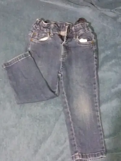 Jeans azul para niños - miniatura 4