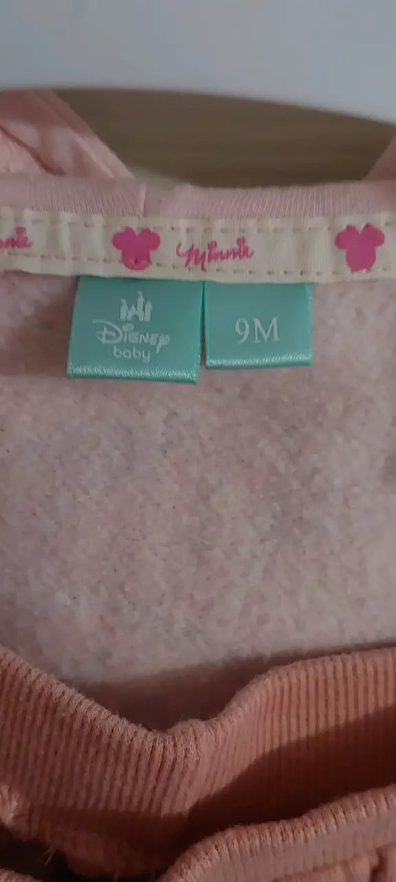 Conjunto infantil Minnie Mouse rosado - 4