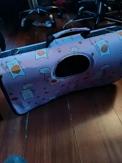 Transportín para mascota con estampado - miniatura 1
