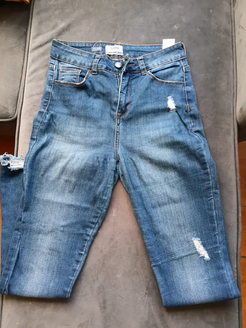 Jeans azul oscuro hombre - 4