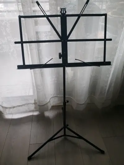 Atril para partituras ajustable con funda - miniatura 1