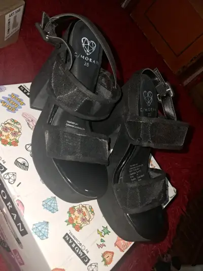 Botas altas marrones con plataforma - miniatura 4