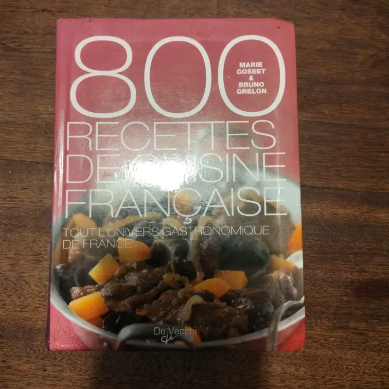 Libro 800 Recettes de Cuisine Française - 1