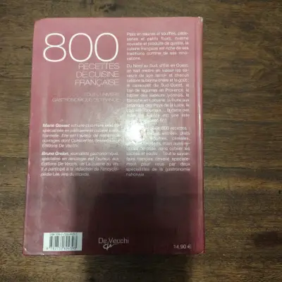 Libro 800 Recettes de Cuisine Française - miniatura 2