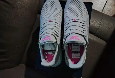 Zapatillas Reebok blancas con rosa - miniatura 4