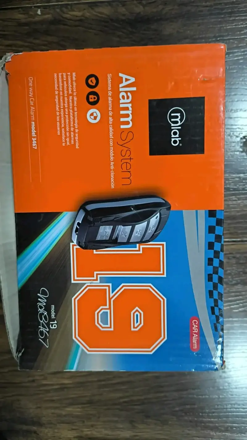 Alarma para auto MLav modelo 3467