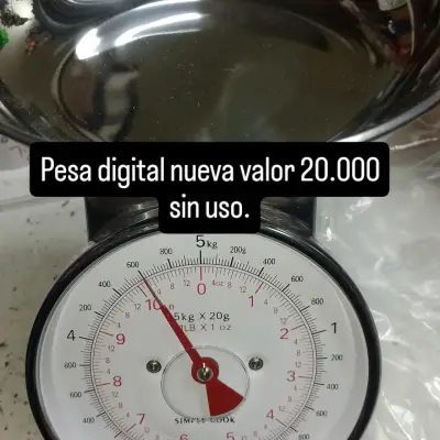 Pesa digital 5 kg nueva - miniatura 1