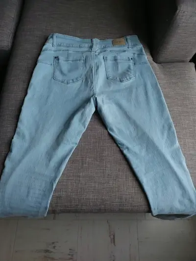 Jeans celestes Sybilla mujer - miniatura 2