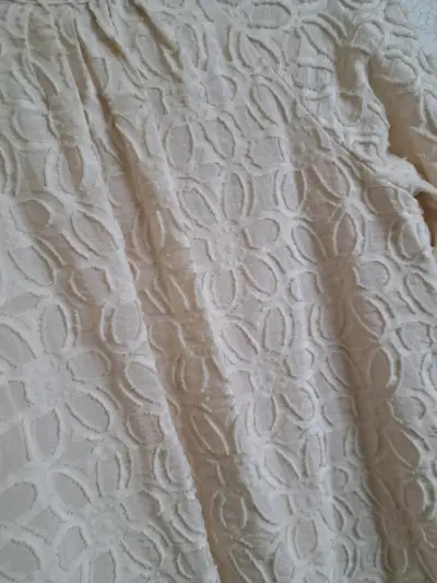 Vestido blanco Zara elegante - miniatura 2