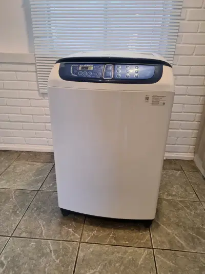 Lavadora Samsung automática blanca - miniatura 1