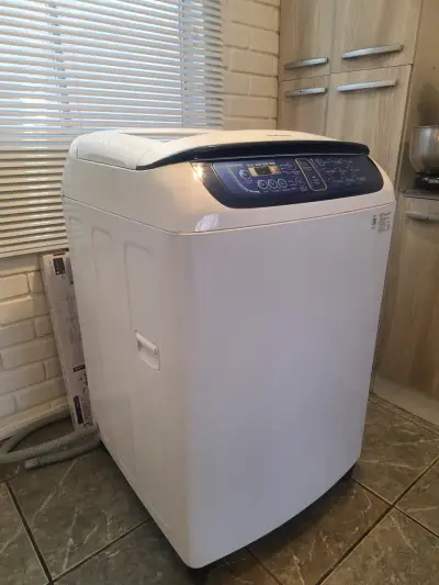 Lavadora Samsung automática blanca - miniatura 2