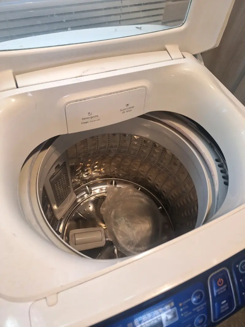 Lavadora Samsung automática blanca - 4