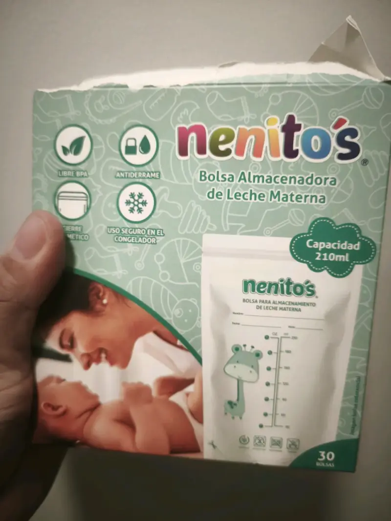 Saca leches automático manos libres más bolsas - 1