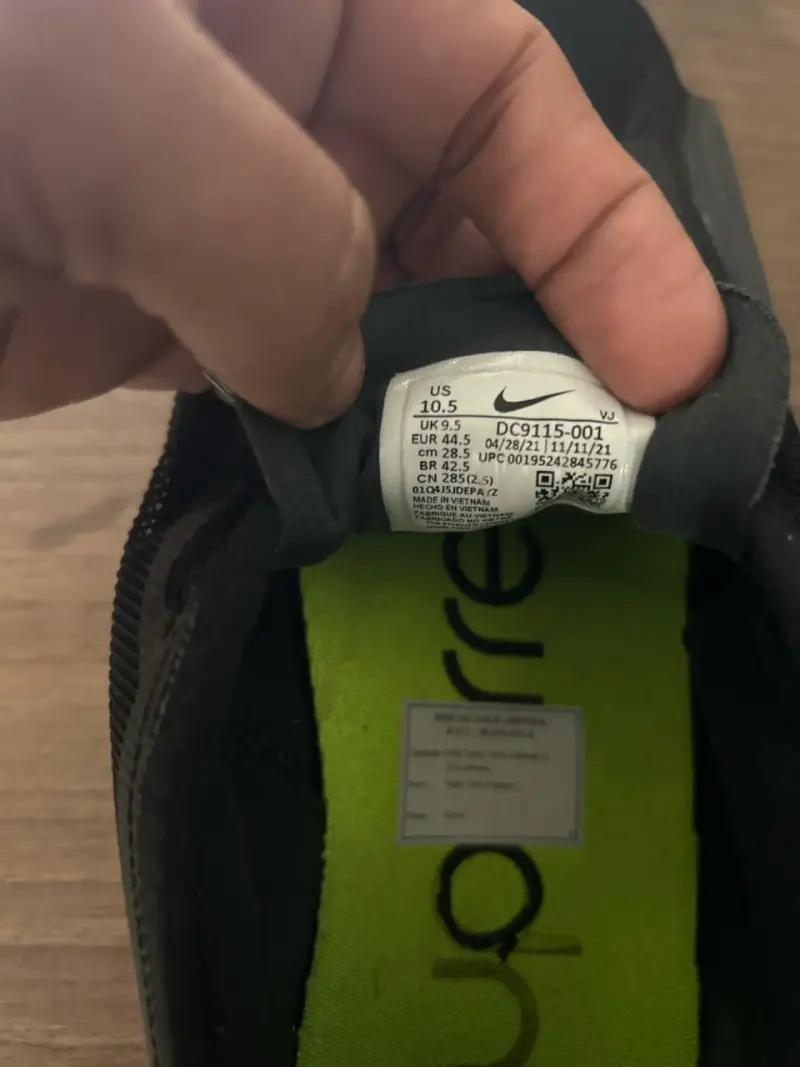 Zapatilla nike deportiva negra - 3