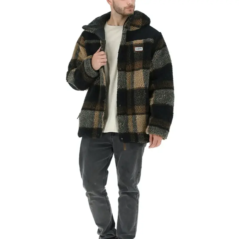 Chaqueta Reversible Chipodos Print Hombre Buffalo - 3
