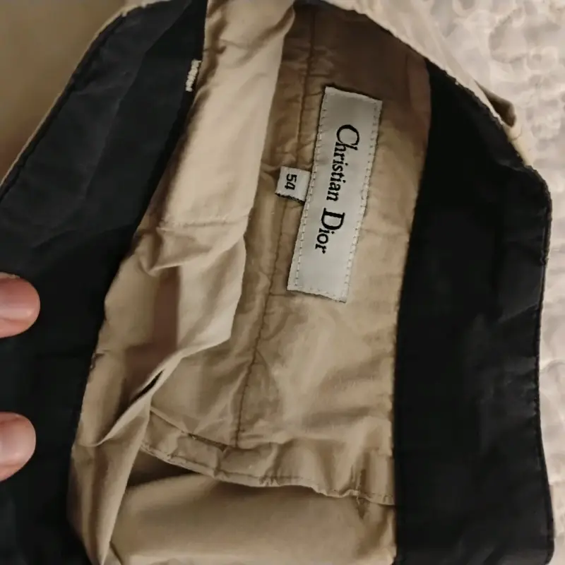 Pantalones beige casuales C. Dior (54) - 3
