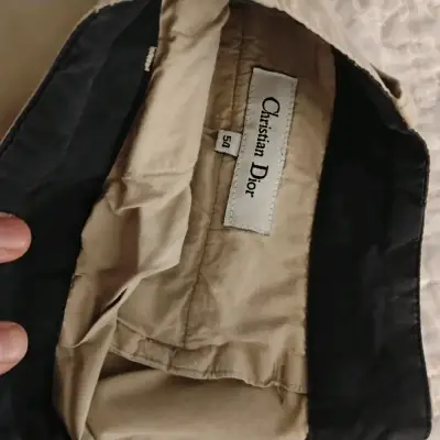Pantalones beige casuales C. Dior (54) - miniatura 3
