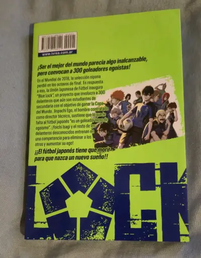 Manga Blue Lock Volumen 1 (Ivrea Argentina) - miniatura 3