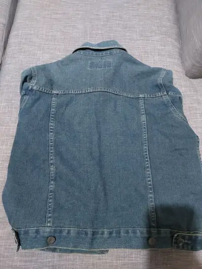 Chaqueta de mezclilla azul - miniatura 2