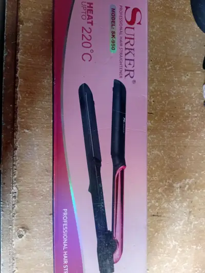 Plancha de pelo profesional rosa - miniatura 2