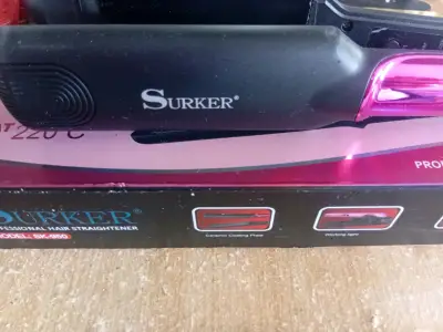 Plancha de pelo profesional rosa - miniatura 4