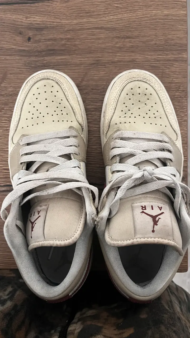 Zapatillas jordan low 1 beige - 1