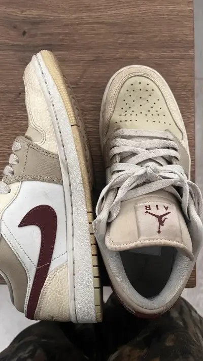 Zapatillas jordan low 1 beige - miniatura 2