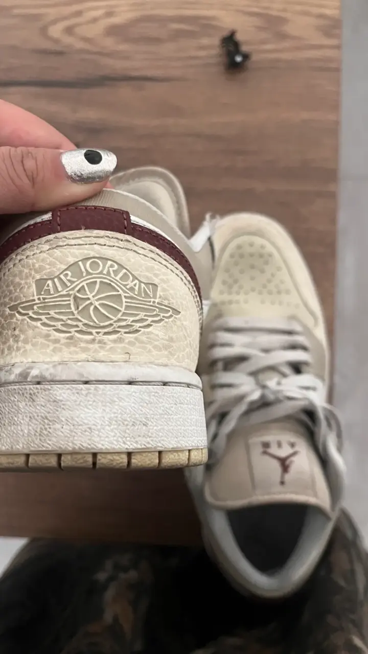 Zapatillas jordan low 1 beige - 3