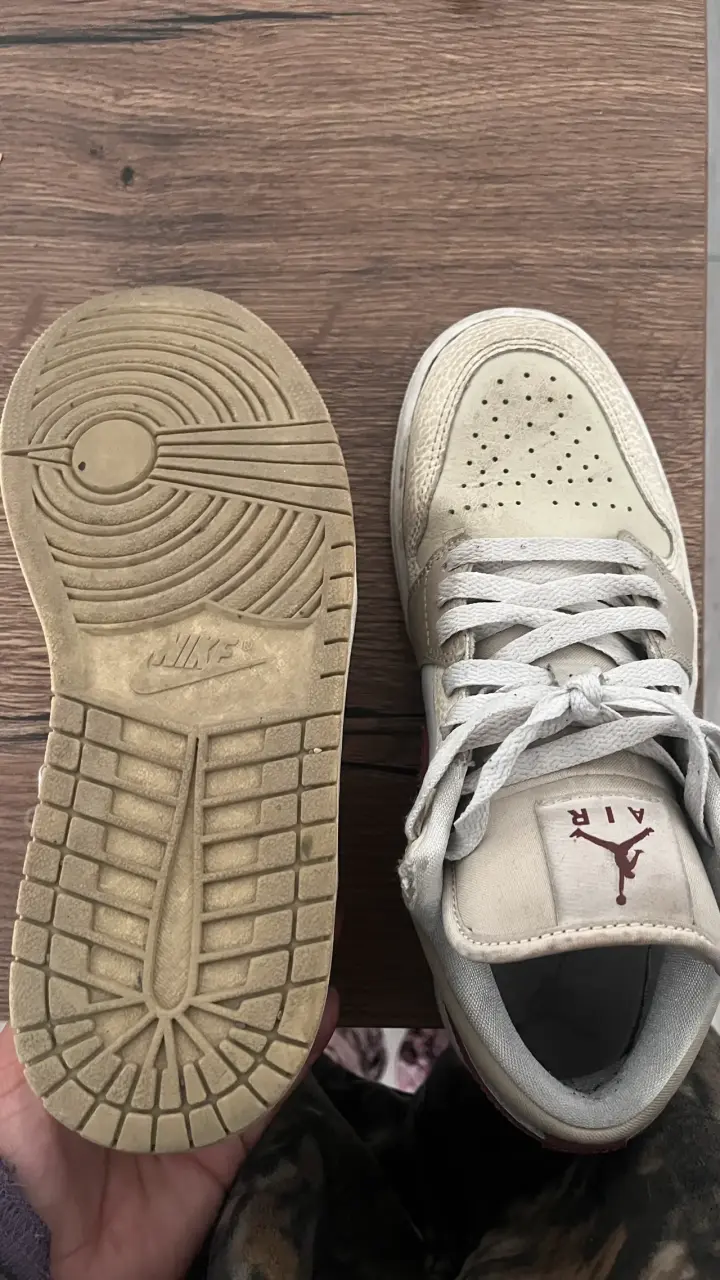 Zapatillas jordan low 1 beige - 4