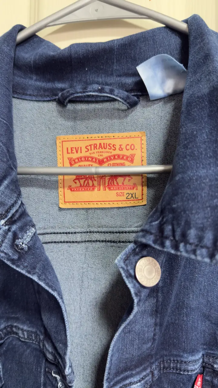 Chaqueta de mujer mezclilla azul Levi’s - 3