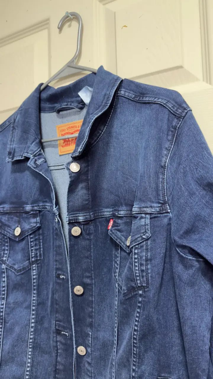 Chaqueta de mujer mezclilla azul Levi’s - 4
