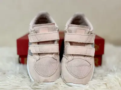 Zapatillas infantiles rosadas Adidas - miniatura 3