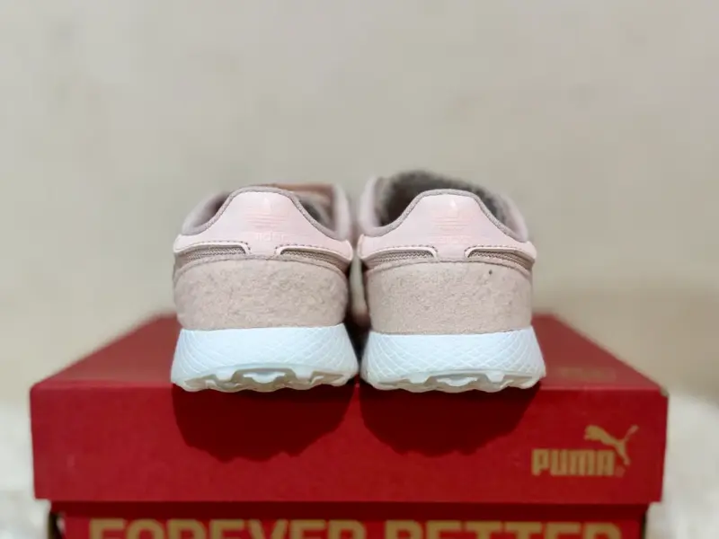 Zapatillas infantiles rosadas Adidas - 4