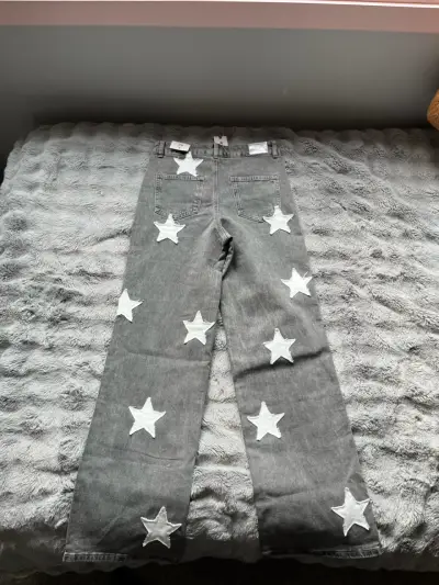 Jeans RAINDOOR  con estrellas blancas Talla 38 - miniatura 1
