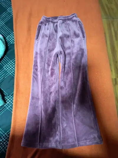 Pantalones de pana morados - miniatura 1
