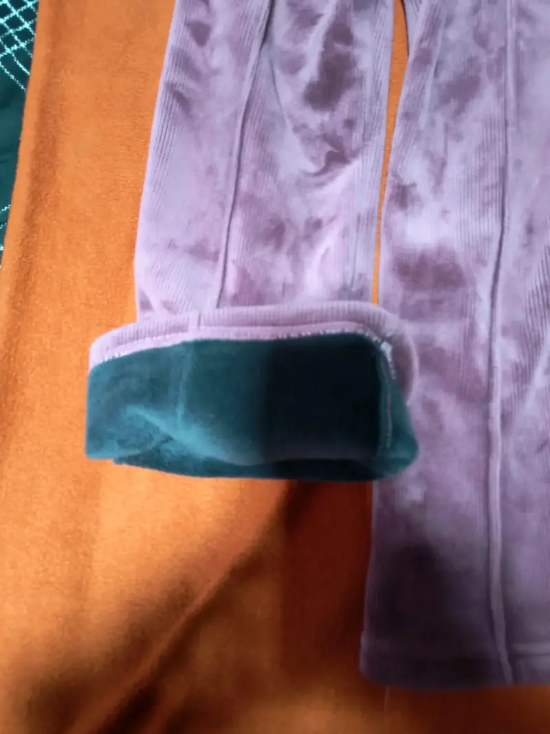 Pantalones de pana morados - 2