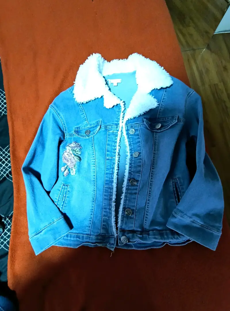 Chaqueta de mezclilla con forro