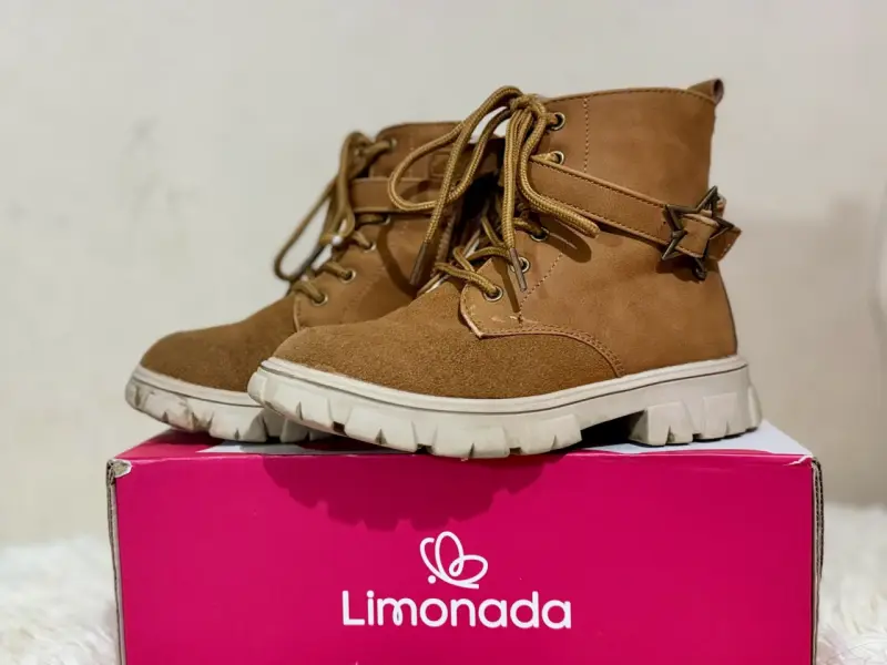 Botas camel para niñas Limonada - 2