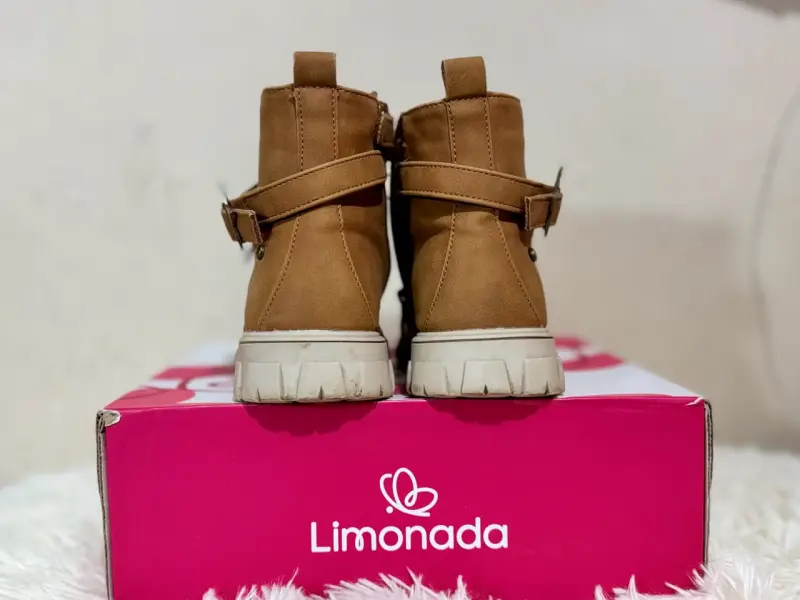 Botas camel para niñas Limonada - 4