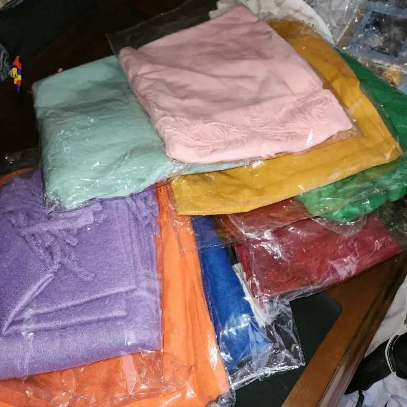 Set de bufandas coloridas - 1