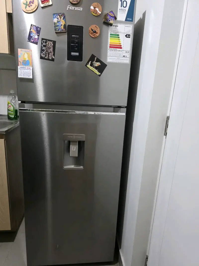 Refrigerador Fensa acero inoxidable - 1