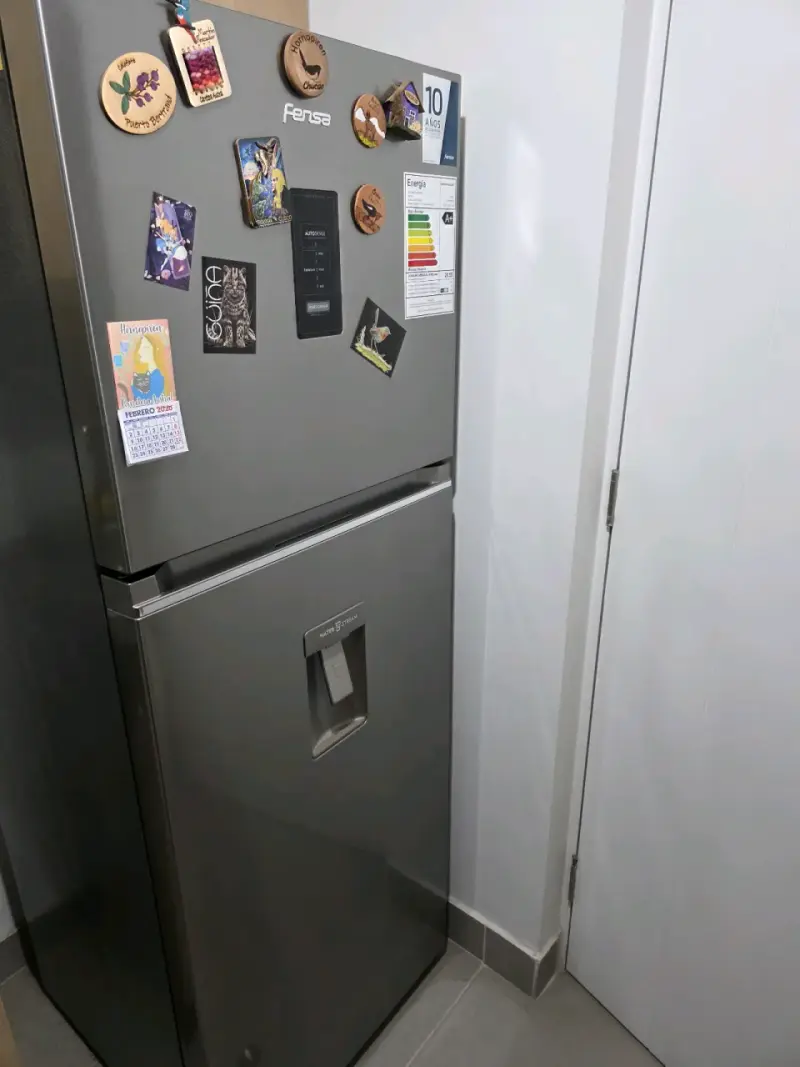 Refrigerador Fensa acero inoxidable - 2