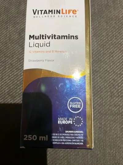 Multivitaminas 12vitamins y 8minerals 250ml - miniatura 1