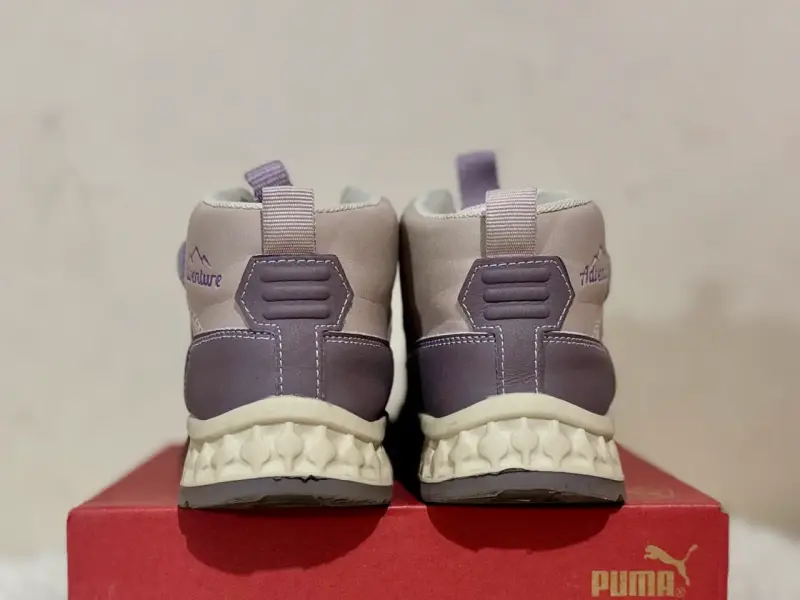 Zapatillas outdoor Adventure gris y lila - 4