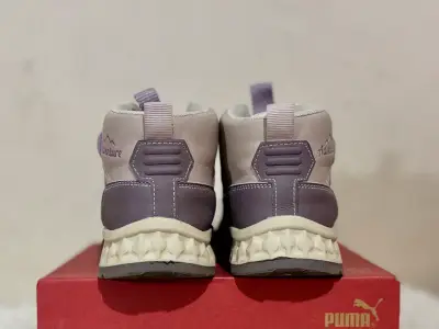 Zapatillas outdoor Adventure gris y lila - miniatura 4