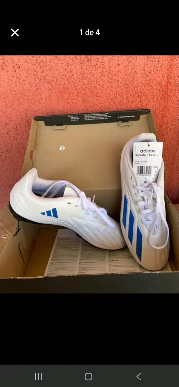 Zapatillas deportivas Adidas blancas - 1