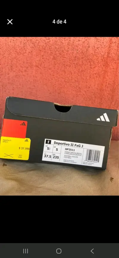 Zapatillas deportivas Adidas blancas - miniatura 3